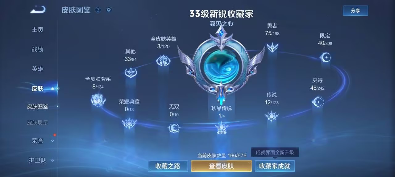可二次【连体号12传说169皮肤1珍品送吃鸡6粉装2特效枪1载具】安卓V区-119英雄-169皮肤【传说皮肤】愿照·山河定 愿照·九州拓 鸣野蒿 霜北刀 云鹰飞将 诗剑行 挚爱之约 黄金射手座 一念