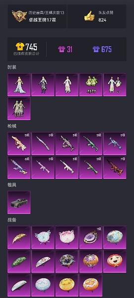 可二次【巡查衣满级风花雪月10特效枪6粉装1载具】 安卓Q区-67503热力值-13印记-148套装-203枪皮 【1载具】 宾利飞驰(布罗德盖棕双色)【2稀有】 巡查衣 Mark.06蓝螳螂【6粉
