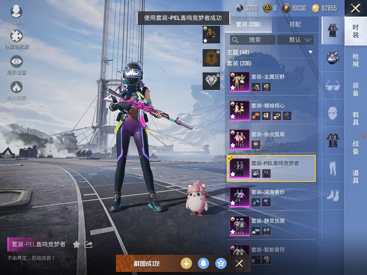 可二次【猪脸妹11粉装2特效枪2载具】 苹果Q区-77663热力值-7印记-206套装-207枪皮 【2载具】 特斯拉3白色 特斯拉X白色【11粉装】 缤纷油彩（猪脸妹） 快乐主宰 金属狂野 橘柚倾