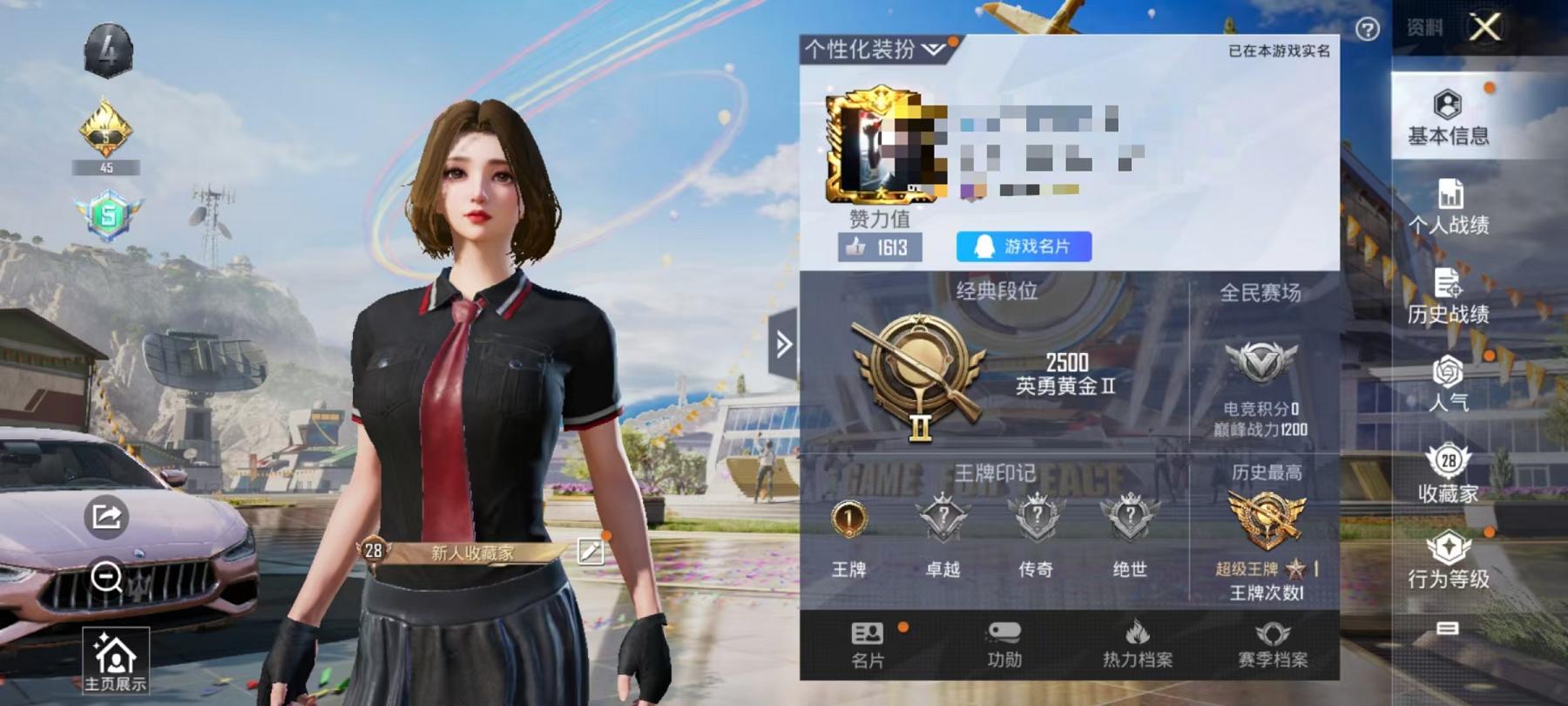 可二次【粉色玛莎1载具1特效枪】 安卓Q区-23701热力值-1印记-94套装-76枪皮 【1载具】 玛莎拉蒂粉色【1特效枪】 Kar98K-巳巳如意(2级)【43热门】 仓鼠灰灰 雪山精英(老6服