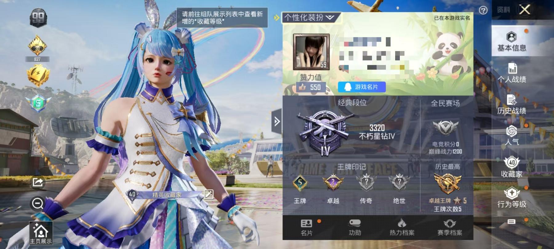 可二次【3特效枪2粉装】 安卓Q区-29867热力值-5印记-89套装-107枪皮 【2粉装】 炫光之旅 未来歌姬【3特效枪】 Mk14-闲梦青缨(4级) SPAS-12-音爆索尼克(5级) Kar