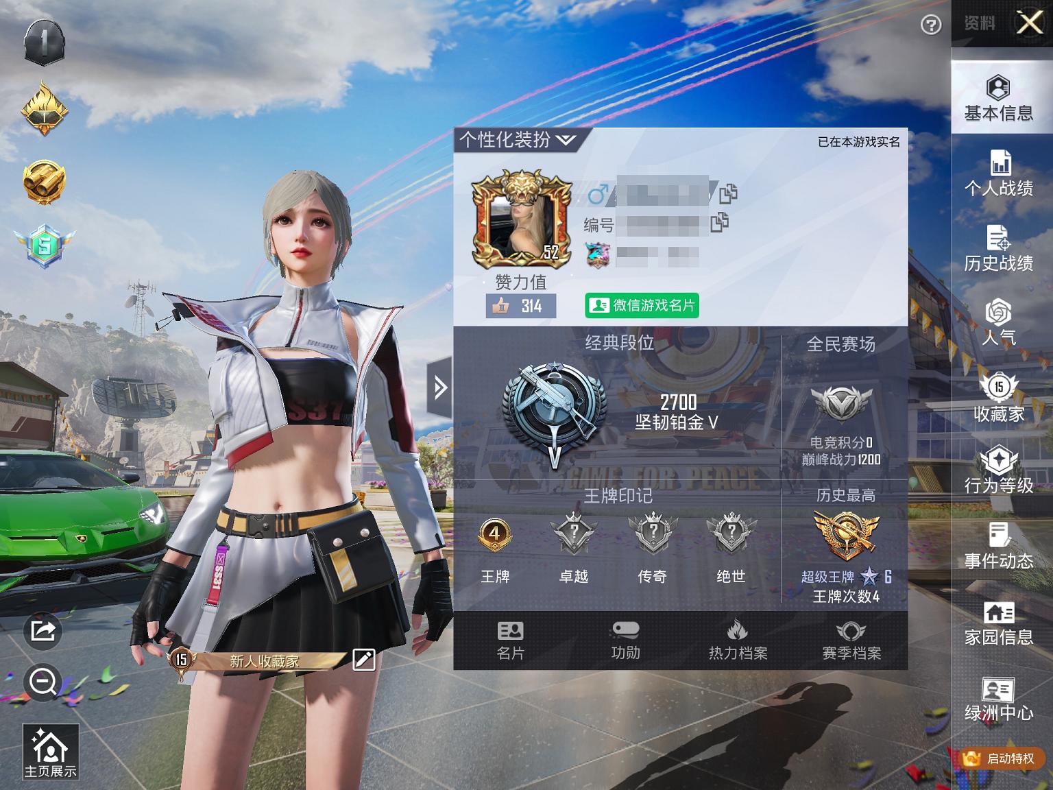 可二次【1载具1特效枪】 苹果V区-10854热力值-4印记-30套装-29枪皮 【1载具】 兰博SVJ绿色【1特效枪】 Kar98K-巳巳如意(5级)【17热门】 团圆交子 瑞龙福将 SS25特训
