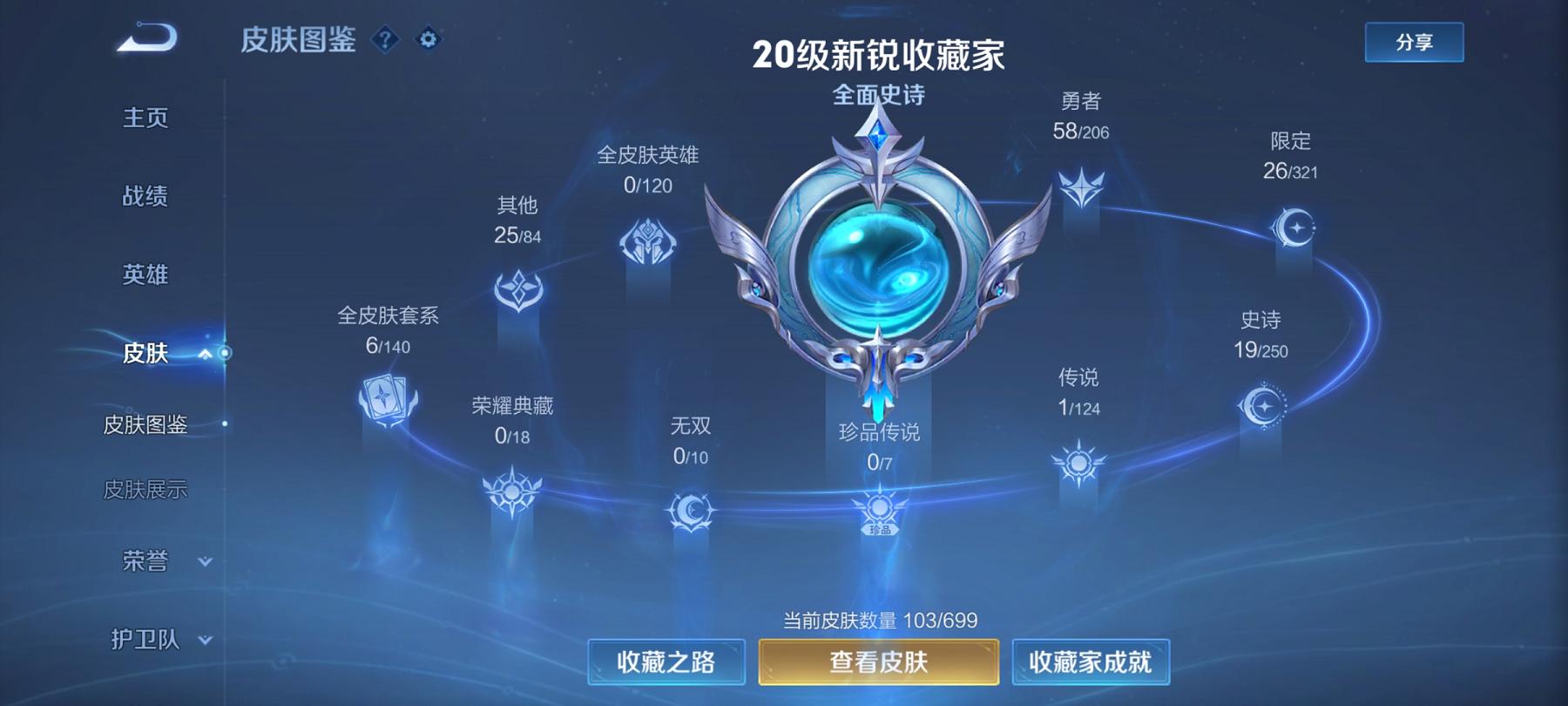 可二次【103皮肤1传说】安卓QQ-122英雄-103皮肤【传说皮肤】幻光神枪【史诗皮肤】龙之律动 顽岩魄 天穹祈灯 天穹之誓 茶境仙 苍鳞隐世 完美运算 鹰眼统帅 鬼剑武藏 水晶猎龙者 暗隐猎兽者