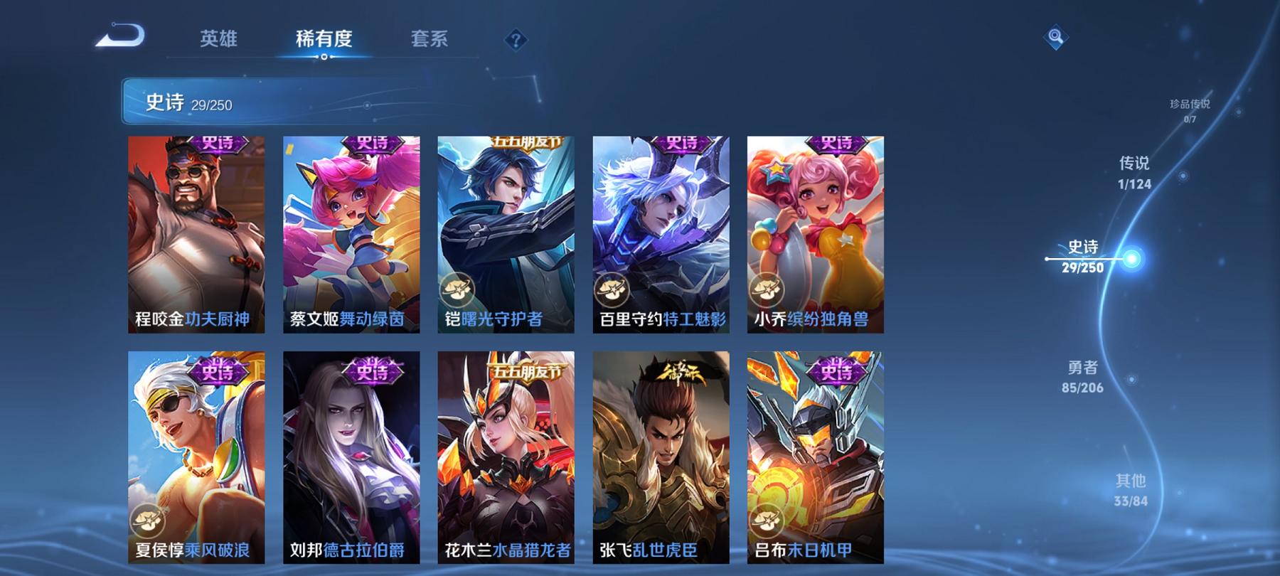 可二次【148皮肤1传说】安卓QQ-122英雄-148皮肤【传说皮肤】鸣野蒿【史诗皮肤】龙之律动 江河有灵 天穹祈灯 天穹之誓 电玩·爆裂旋风 完美运算 百解令 舞动绿茵 幽灵船长 功夫厨神 魅力维
