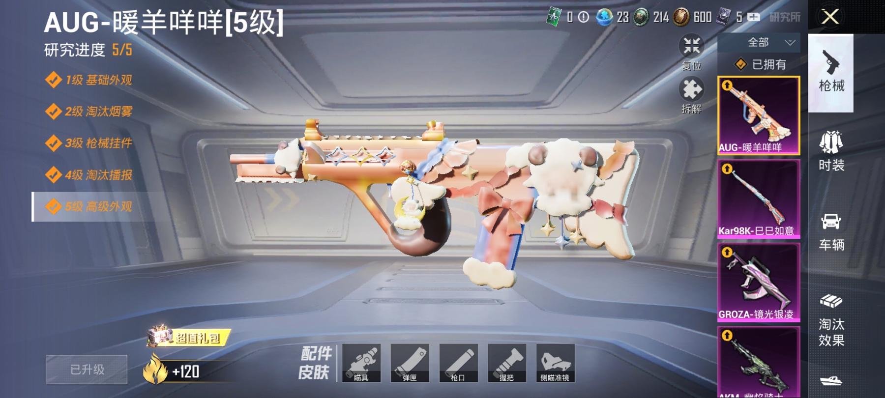 【女号洛天依10粉装10特效枪3载具】 安卓Q区-55946热力值-7印记-102套装-155枪皮 【3载具】 羁绊之心 时空跃影(星辉银) 星河领航(磐石银)【1稀有】 Mark.06蓝螳螂【10