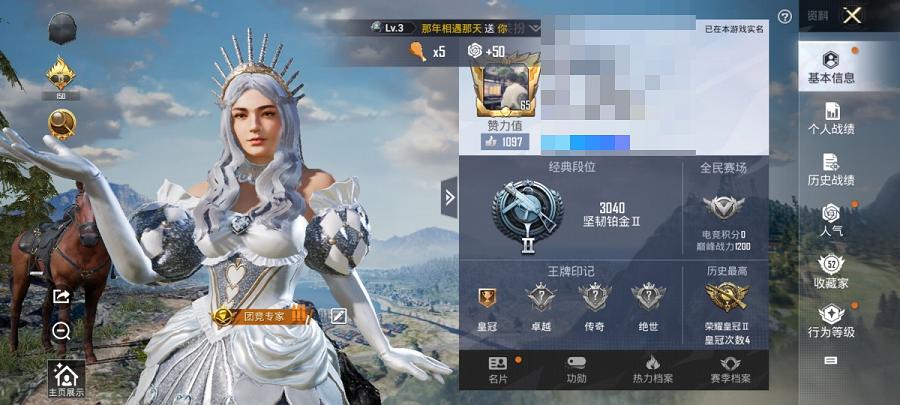【4粉装2特效枪】 安卓Q区-50467热力值--144套装-168枪皮 【4粉装】 新星烈龙（小白龙） 冰霜白皇 王牌四分卫 深海曼妙【2特效枪】 Kar98K-伏魔团(5级) Kar98K-巳巳
