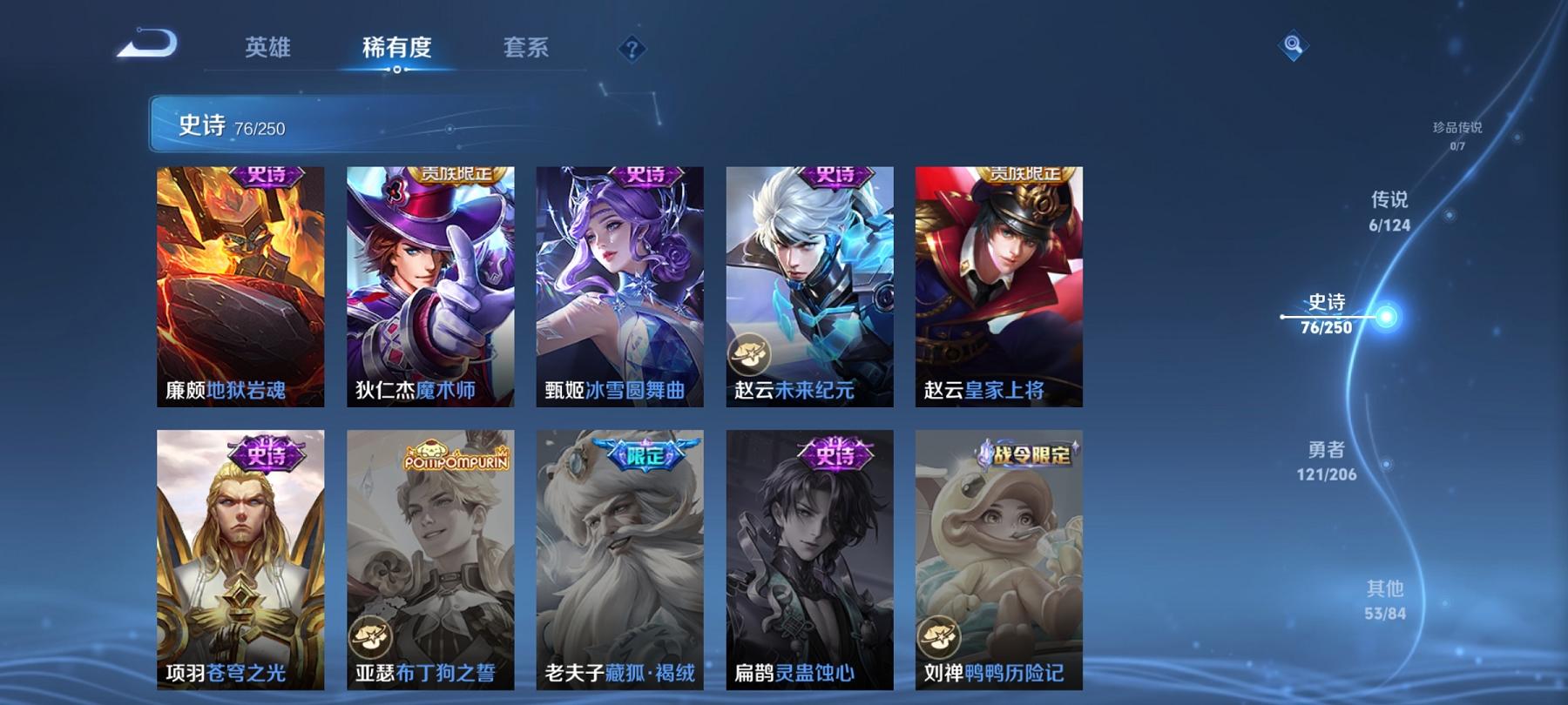 可二次【凤求凰至尊宝256皮肤6传说1星元】安卓QQ-124英雄-256皮肤【星元皮肤】零号雷霆【传说皮肤】鸣野蒿 凤求凰 异界灵契 零号·赤焰 怒海麟威 幻光神枪【史诗皮肤】冰锋战神 至尊宝 龙之