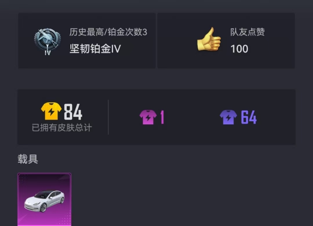 可二次【1载具】 安卓Q区-7673热力值--13套装-28枪皮 【1载具】 特斯拉3白色【14热门】 浪漫天命 SS9特训 SS8特训 M762-乌木金纹 M416-乌木金纹 GROZA-乌木金纹