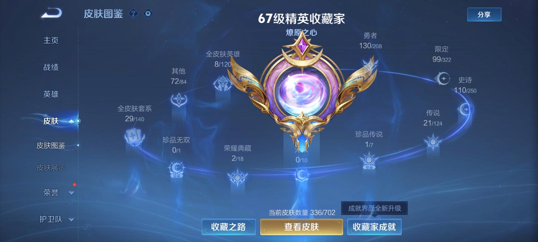 可二次【21传说336皮肤2水晶1珍品2星元】安卓QQ-124英雄-336皮肤【2水晶】 幻阙歌 星空梦想【珍品传说】器灵·落星盏【星元皮肤】未来机甲 星际治安官【传说皮肤】鹤归松栖 鸣野蒿 云鹰飞