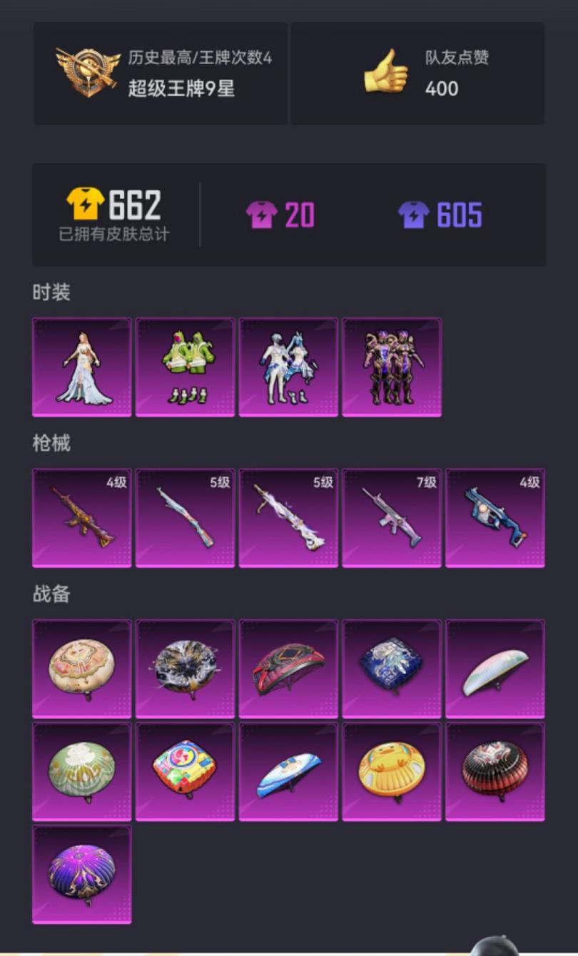 【4粉装5特效枪风花雪月】 安卓Q区-56018热力值-4印记-120套装-179枪皮 【1稀有】 奇异狩猎者【4粉装】 恐龙拽拽 暗星紫秘 未来歌姬 角色-智耀战神【5特效枪】 M416-风花雪月