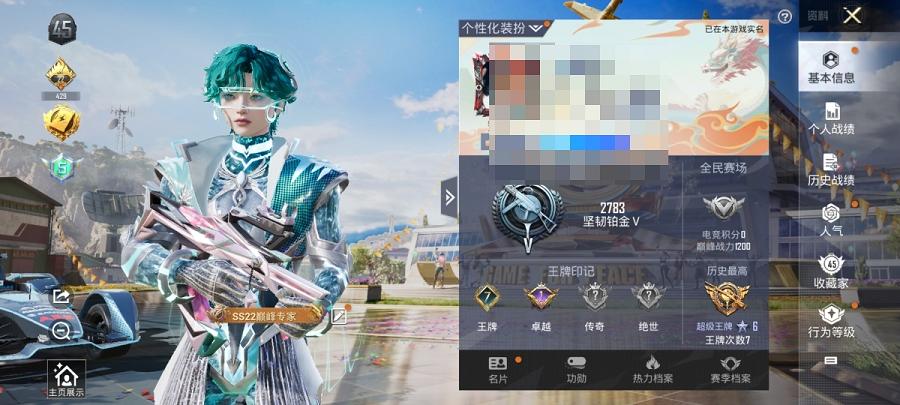 【连体号3粉装2特效枪1载具送王者163皮肤1典藏4传说1珍品】 安卓Q区-38114热力值-7印记-90套装-129枪皮 【1载具】 Formula E Gen2(巅峰兰)【1稀有】 Mark.0