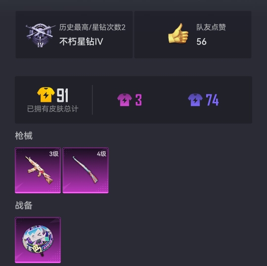 【2特效枪】 安卓Q区-7780热力值--14套装-31枪皮 【2特效枪】 Kar98K-巳巳如意(4级) AKS-74U-星穹咏叹调(3级)【9热门】 白色伏地魔 SS27特训 MG3-幻世战舞者