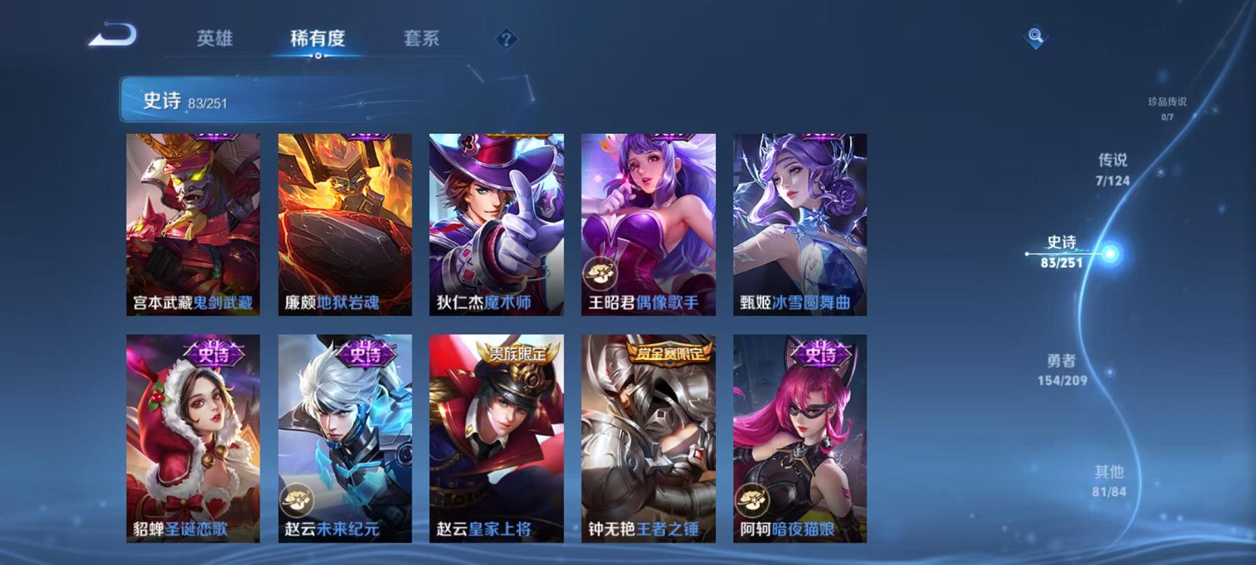 【女号328皮肤4水晶7传说】安卓QQ-125英雄-328皮肤【4水晶】 武则天 神鉴启示录 天鹅之梦 倪克斯神谕【传说皮肤】愿照·众生和 鸣野蒿 黄金射手座 异界灵契 零号·赤焰 启明星使 幻光神