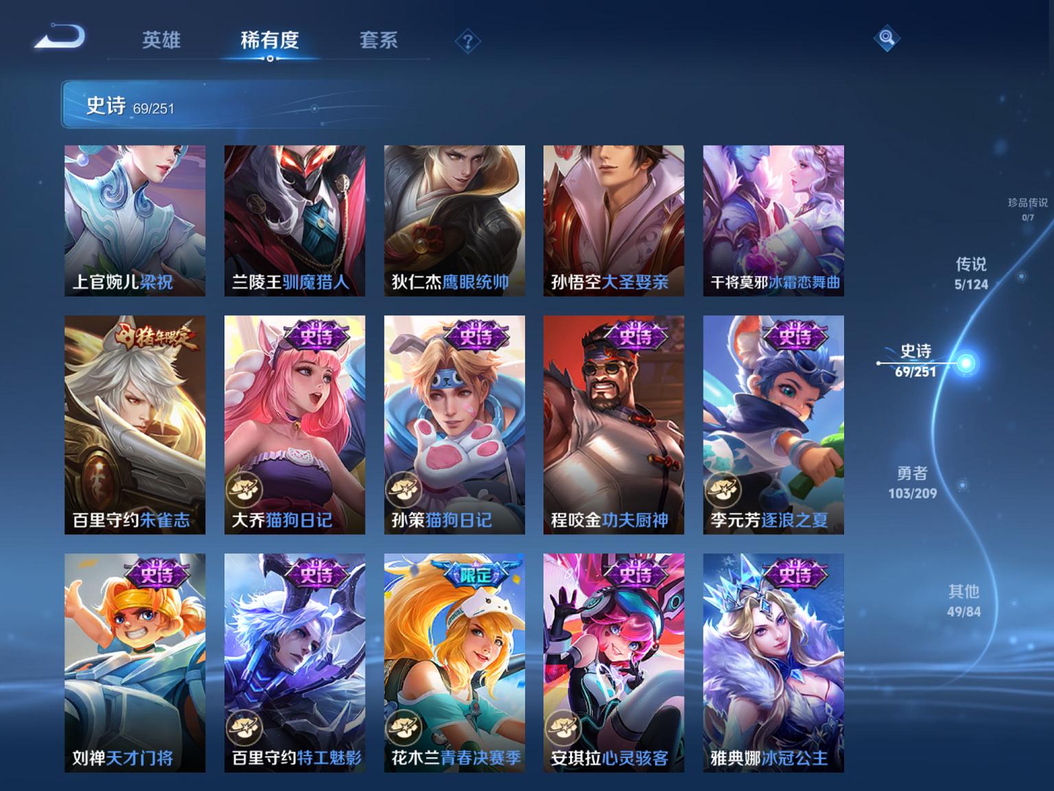 【227皮肤1水晶5传说1星元3金标】苹果QQ-123英雄-227皮肤【1水晶】 杀手不太冷【星元皮肤】金色仲夏夜【传说皮肤】鸣野蒿 黄金狮子座 仲夏夜之梦 绛天战甲 淬星耀世【史诗皮肤】神威 天穹