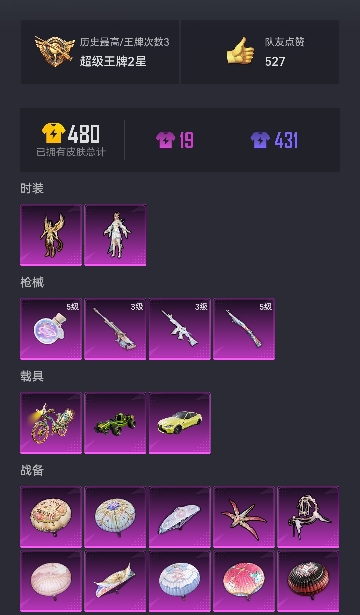可二次【连体号3载具4特效枪2粉装送王者2典藏9传说2珍品】 苹果Q区-42626热力值-3印记-99套装-139枪皮 【3载具】 合金龙骨绿色 宝马M4(圣保罗黄) 辉羽雀灵自行车【2粉装】 角色
