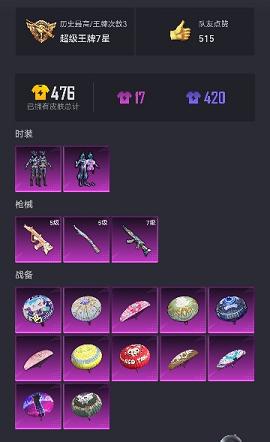 可二次【满级M762 3特效枪2粉装】 安卓Q区-42026热力值-3印记-95套装-136枪皮 【2粉装】 深海曼妙 苍蓝魅影【3特效枪】 M762-激战未来(7级) Kar98K-巳巳如意(5级