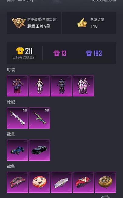 HPCMW3294143和平精英账号详情图16 HPCMW3294143和平精英账号详情图16