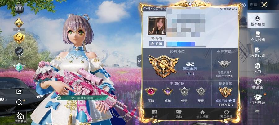 HPCMW3294171和平精英账号详情图17