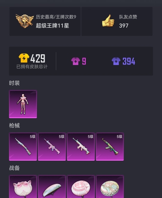 HPCMW3304258和平精英账号详情图15 HPCMW3304258和平精英账号详情图15