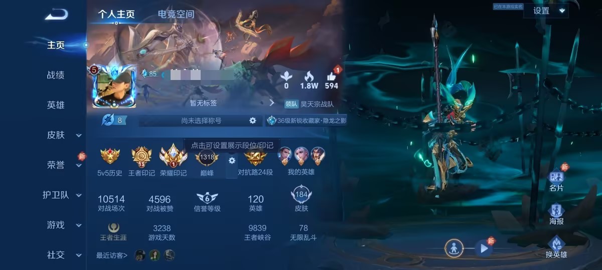 WZCMW3213437王者荣耀账号详情图8