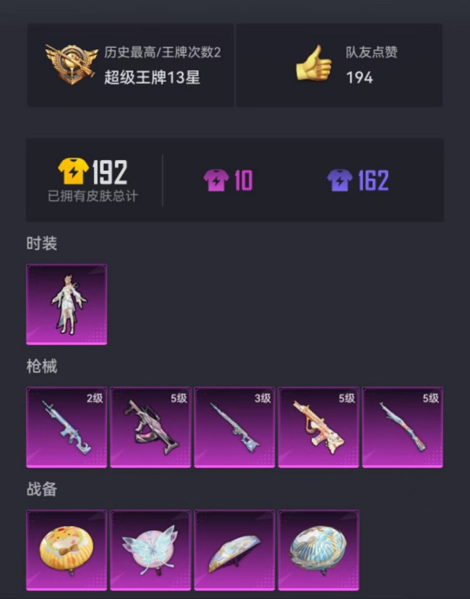 HPCMW3294446和平精英账号详情图13