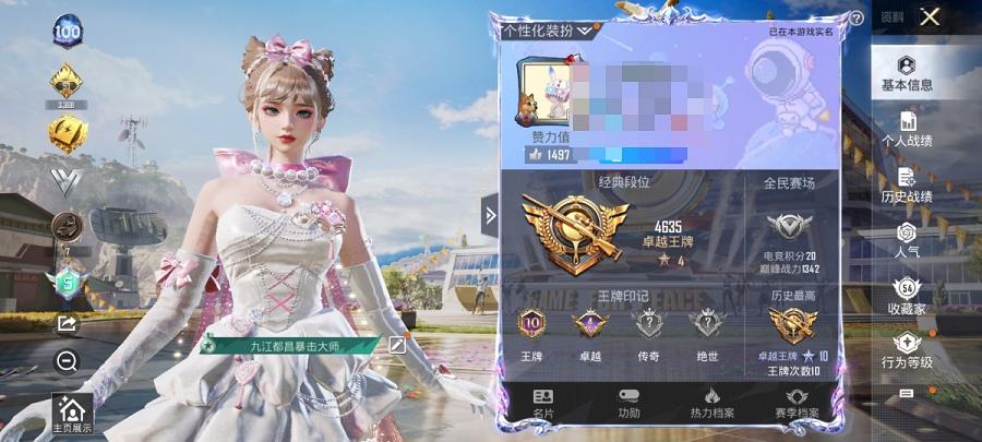 HPCMW3294490和平精英账号详情图11 HPCMW3294490和平精英账号详情图11