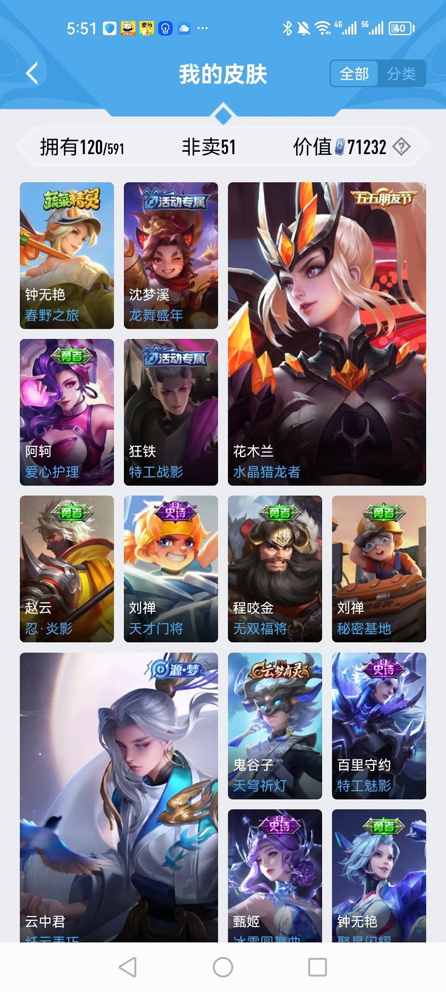 王者荣耀账号安卓QQ112英雄-133皮肤-无二次【3传说特价号】安卓QQ-112英雄-133皮肤【传说皮肤】云鹰飞将 