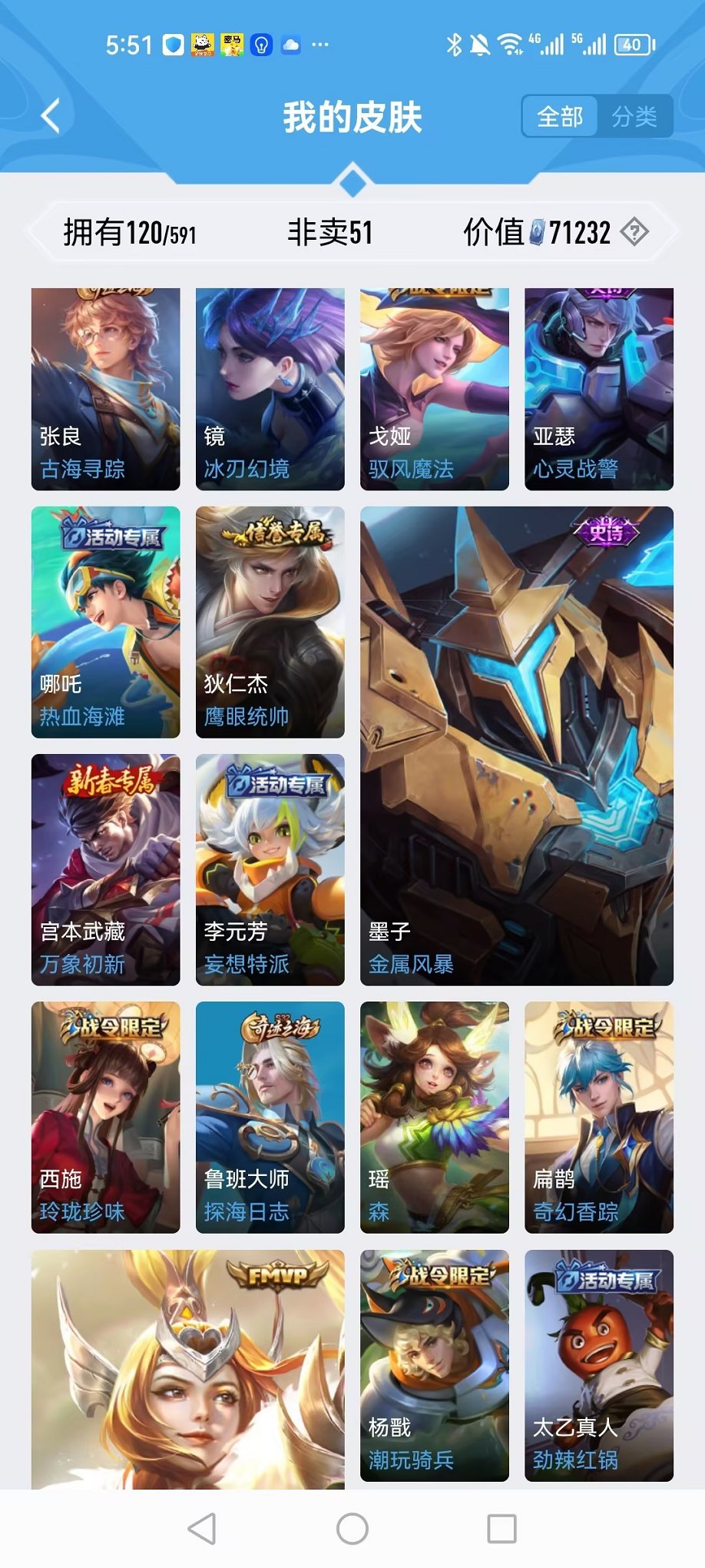 WZCMW3229113王者荣耀账号详情图5 WZCMW3229113王者荣耀账号详情图5