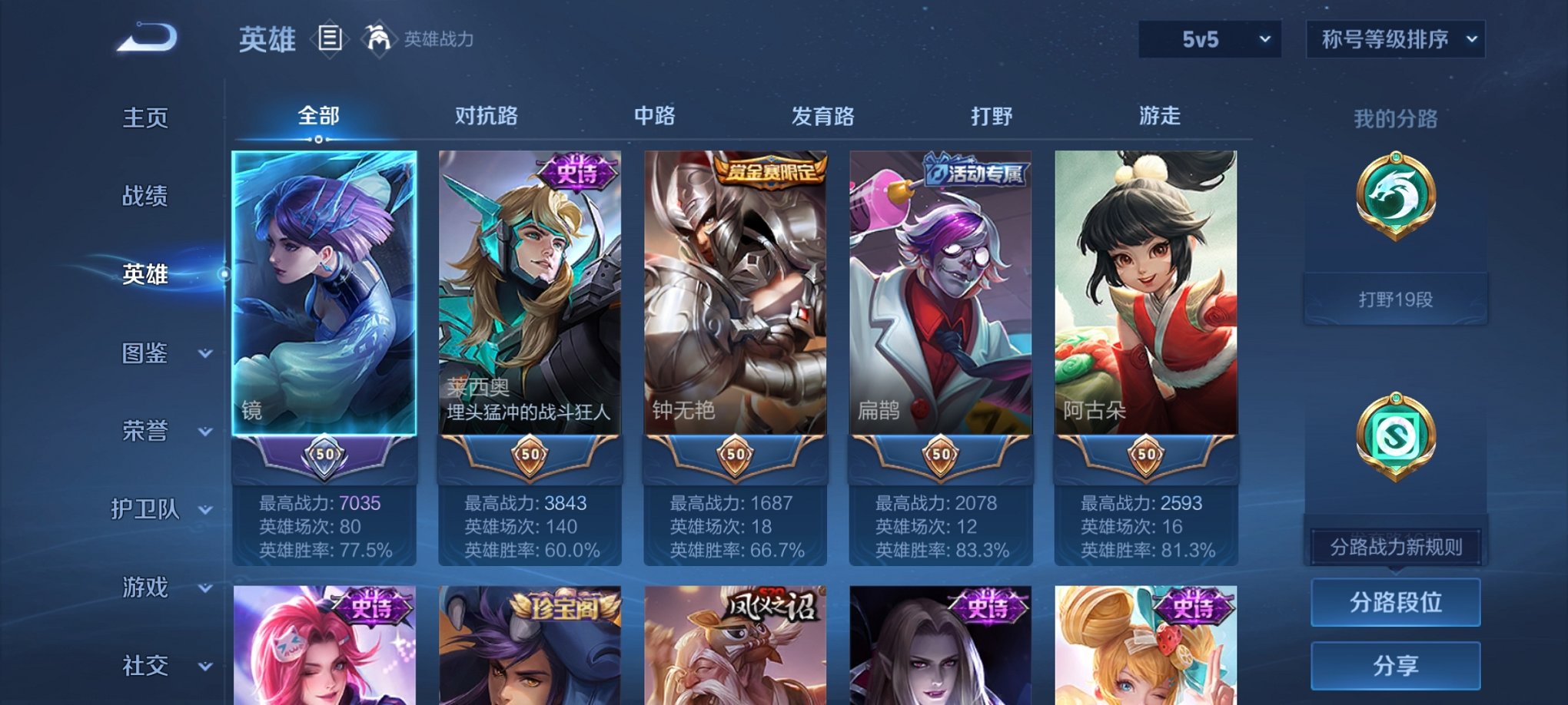 WZCMW3213908王者荣耀账号详情图3