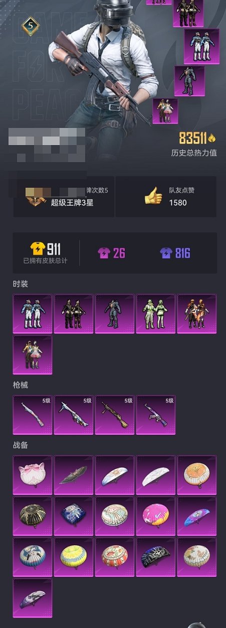 HPCMW3294815和平精英账号详情图11 HPCMW3294815和平精英账号详情图11