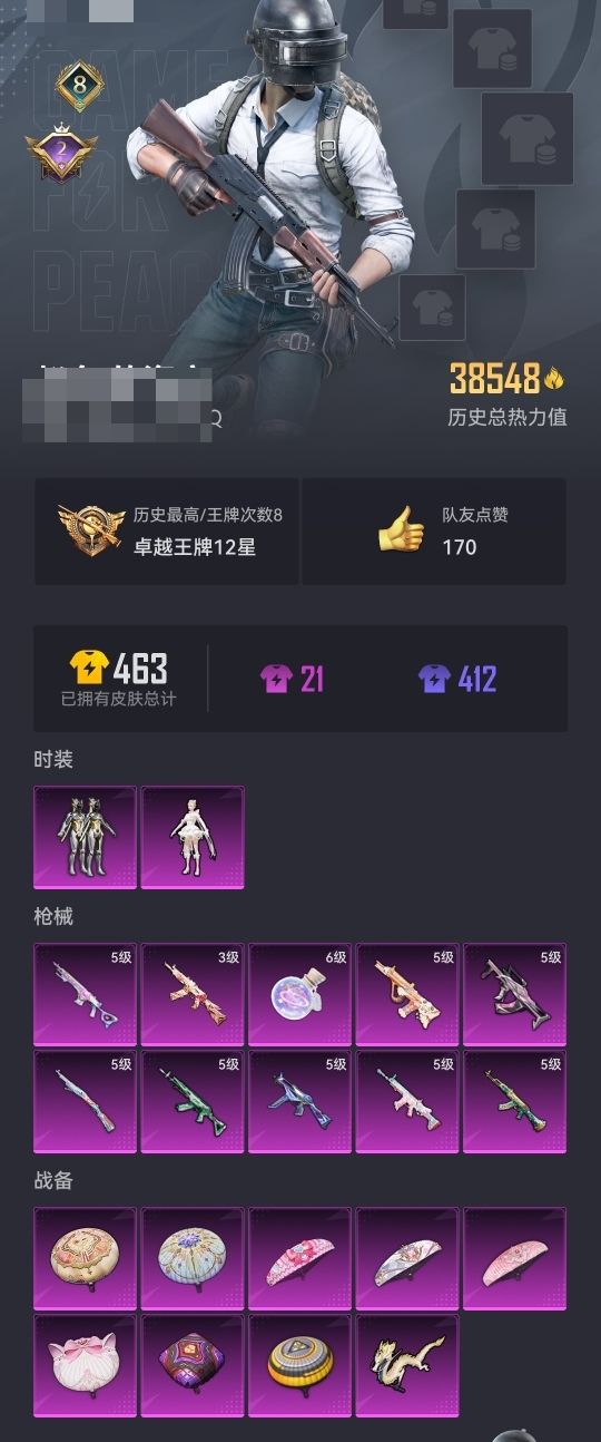 HPCMW3294902和平精英账号详情图12 HPCMW3294902和平精英账号详情图12