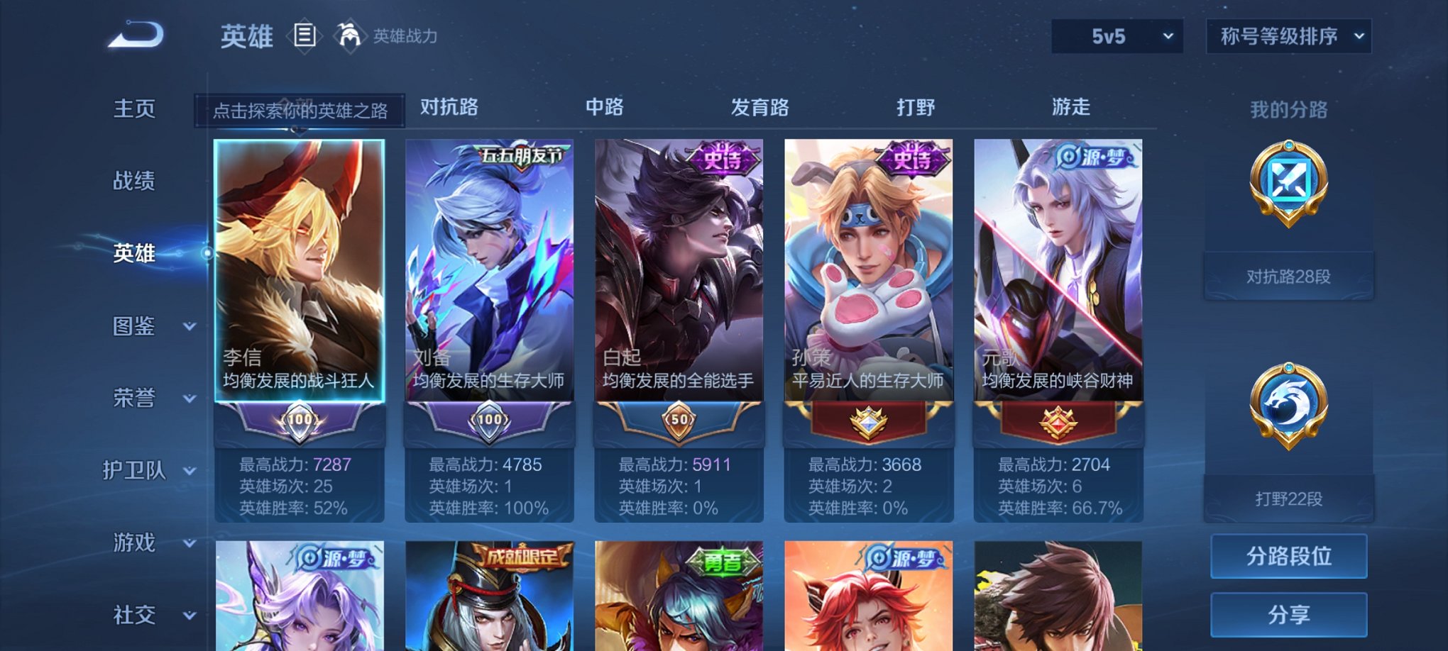 WZCMW3214225王者荣耀账号详情图5