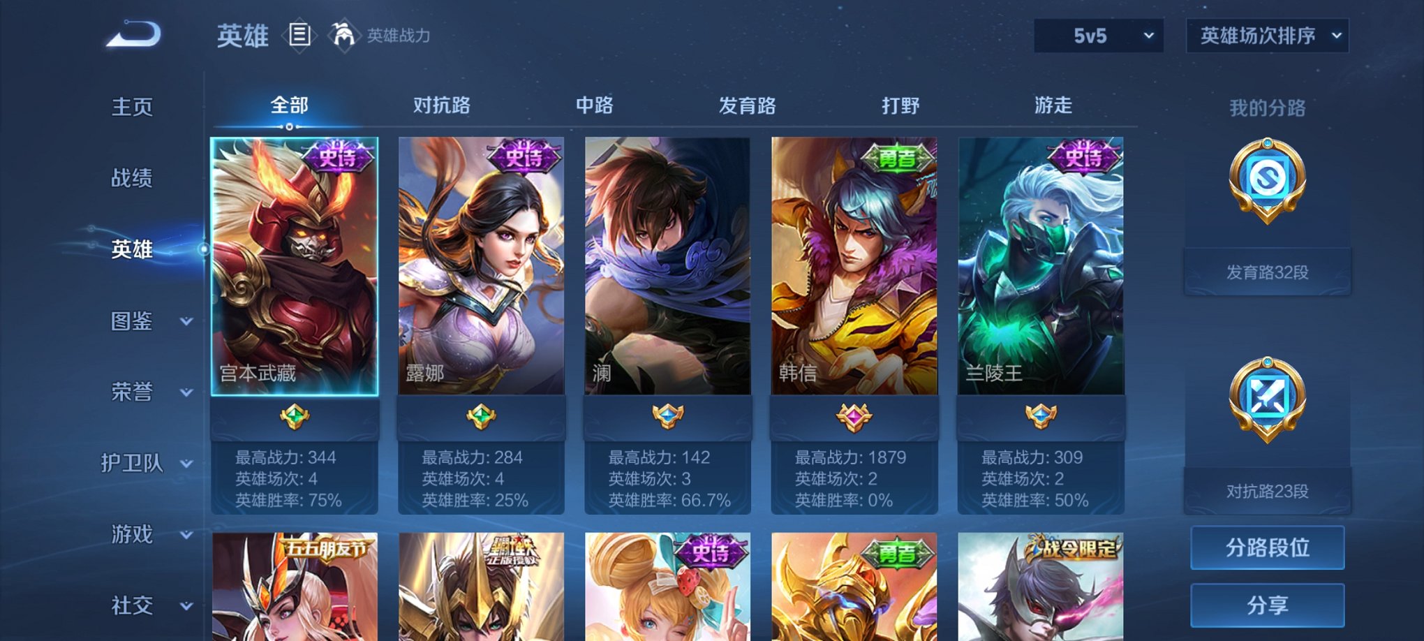 WZCMW3214229王者荣耀账号详情图5 WZCMW3214229王者荣耀账号详情图5