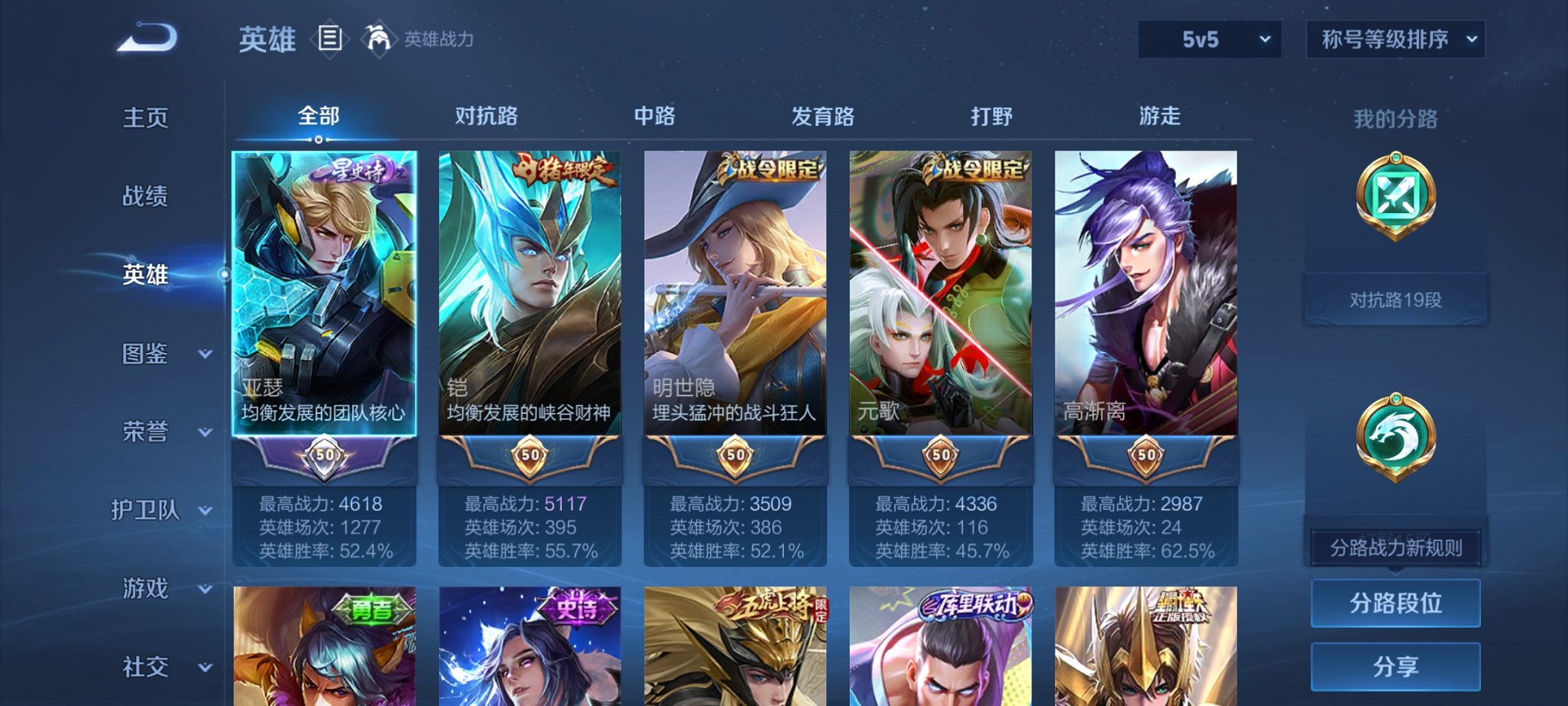 WZCMW3229252王者荣耀账号详情图3 WZCMW3229252王者荣耀账号详情图3
