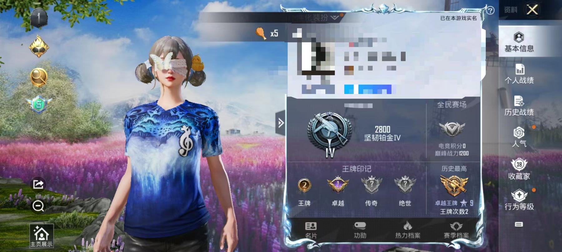 HPCMW3304688和平精英账号详情图3