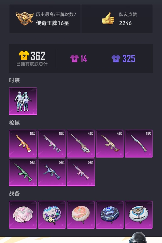 HPCMW3306221和平精英账号详情图17 HPCMW3306221和平精英账号详情图17