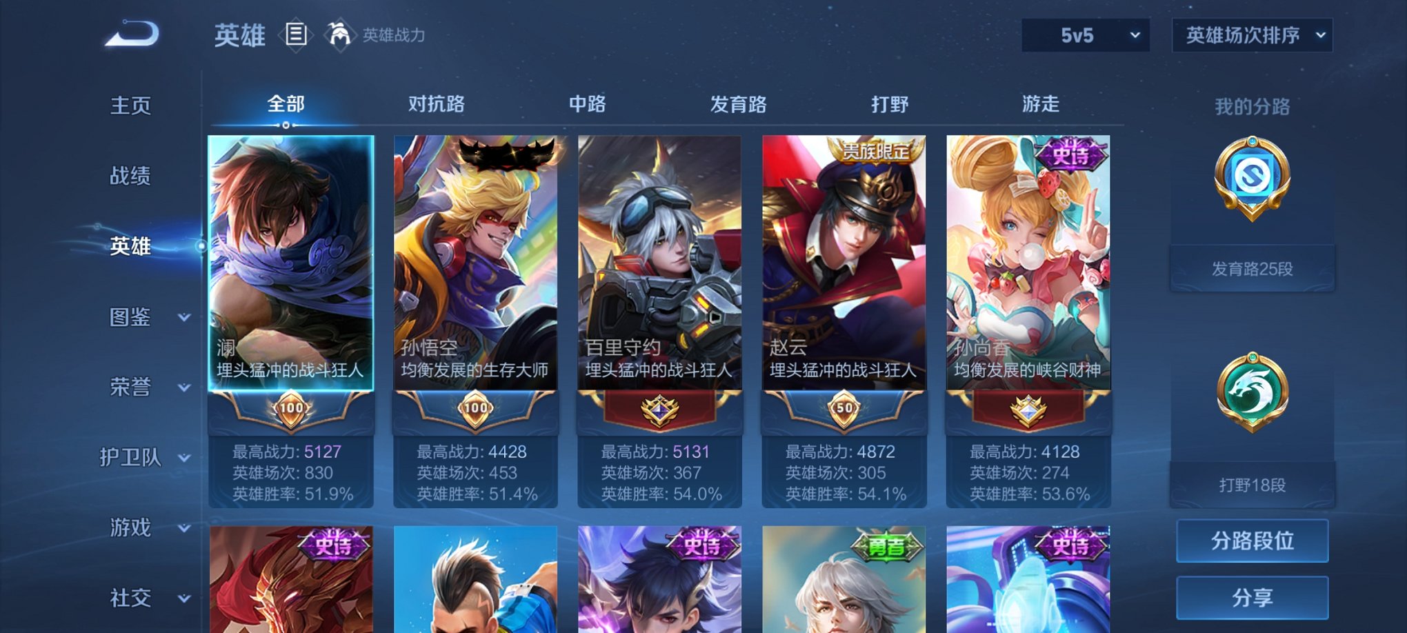 WZCMW3215839王者荣耀账号详情图5 WZCMW3215839王者荣耀账号详情图5