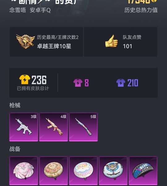 HPCMW3296762和平精英账号详情图15 HPCMW3296762和平精英账号详情图15