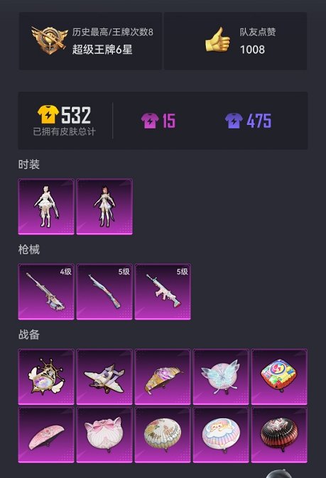 HPCMW3297679和平精英账号详情图18 HPCMW3297679和平精英账号详情图18