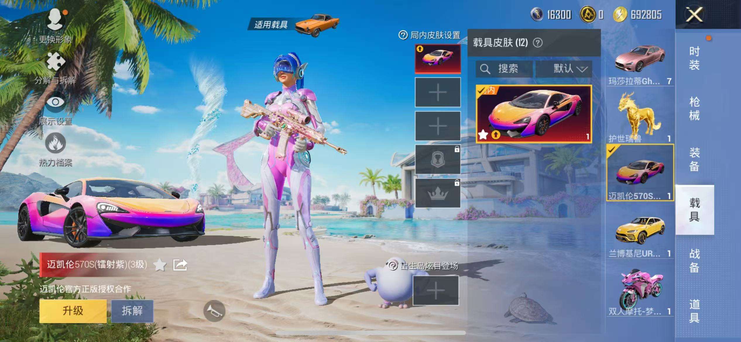 HPCMW3300103和平精英账号详情图65 HPCMW3300103和平精英账号详情图65