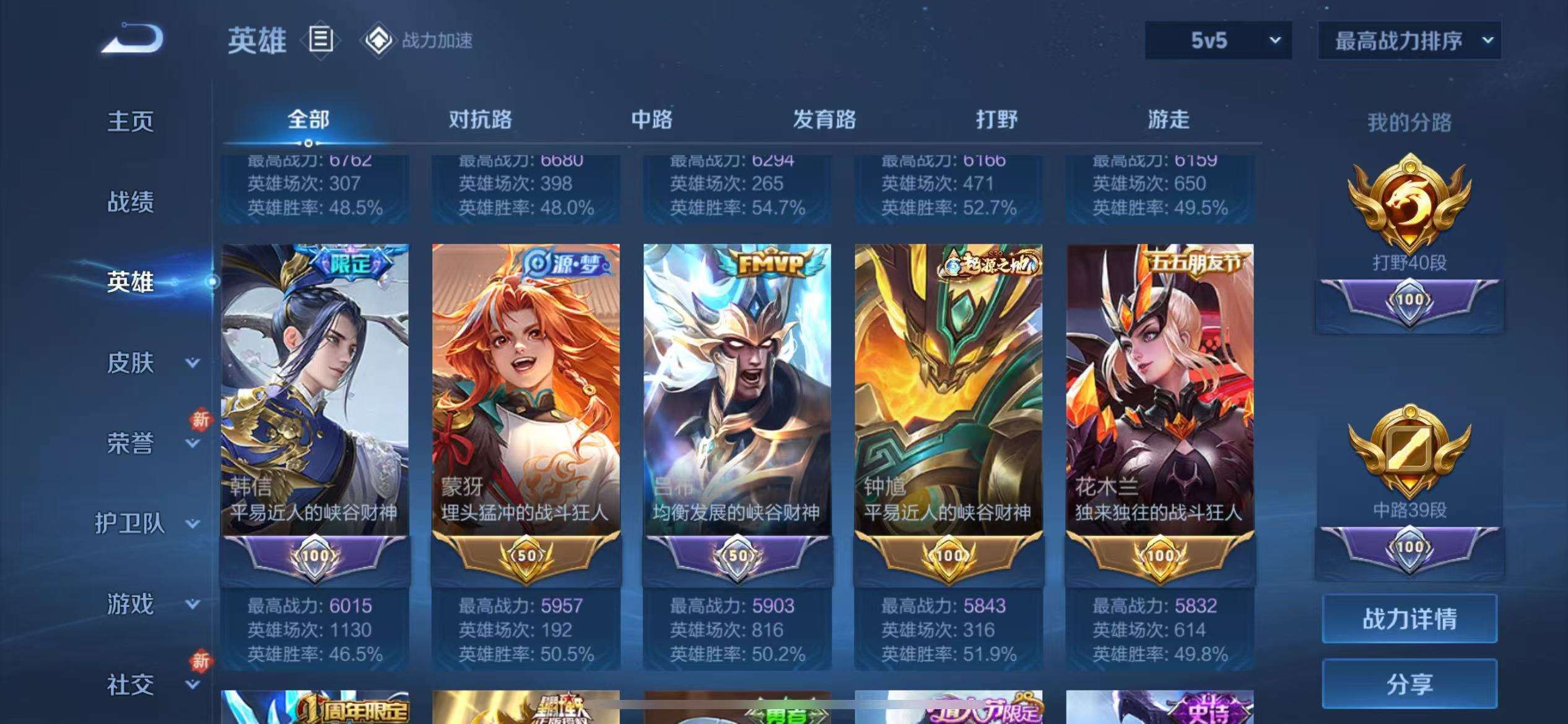 WZCMW3230418王者荣耀账号详情图4
