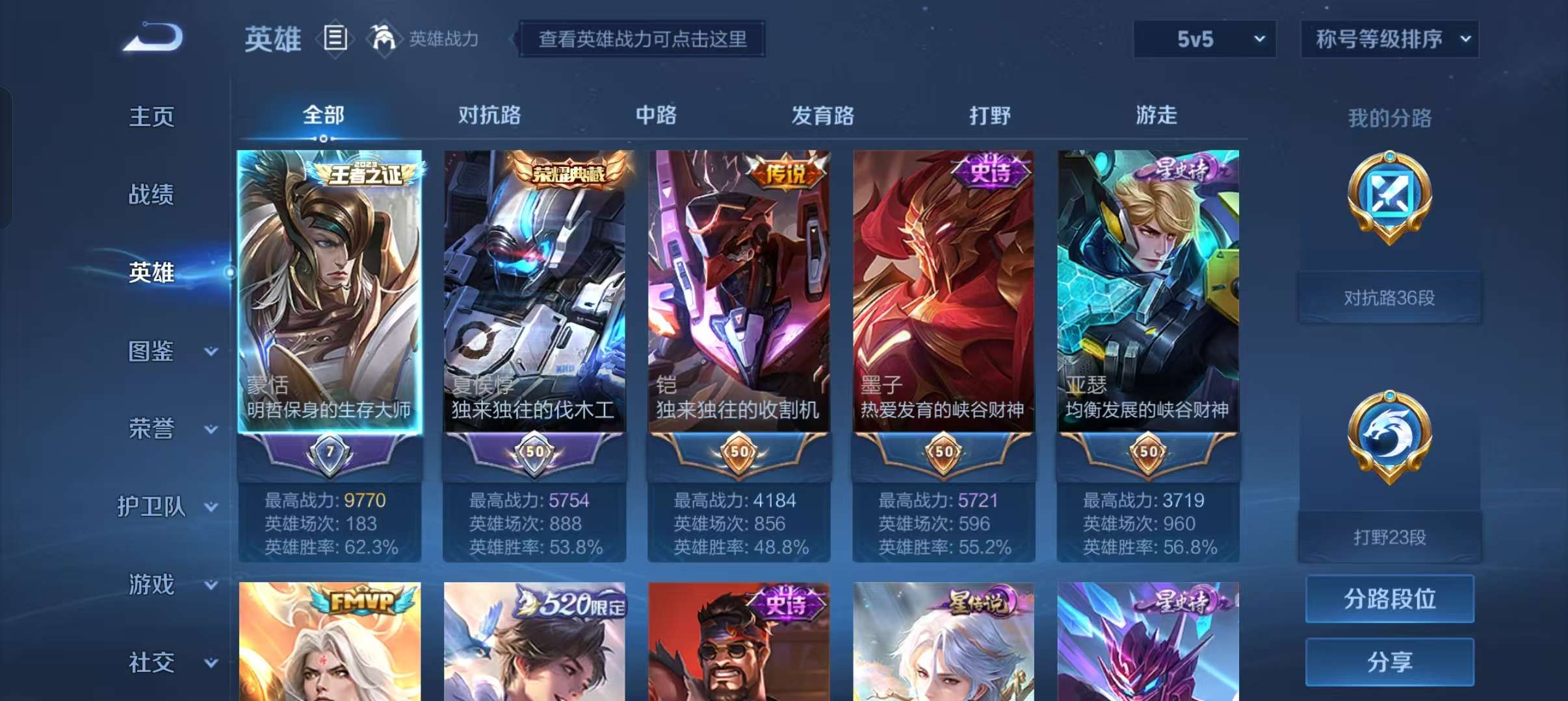 WZCMW3230421王者荣耀账号详情图4