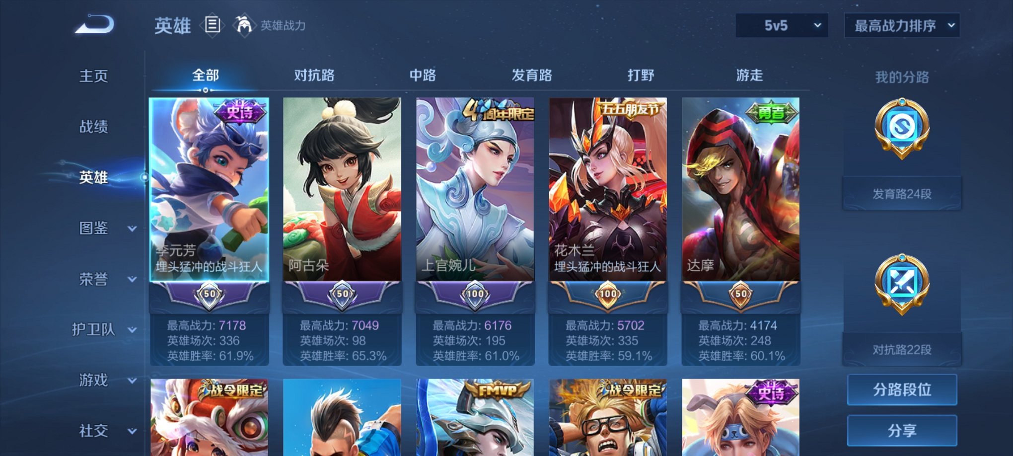 WZCMW3265167王者荣耀账号详情图4