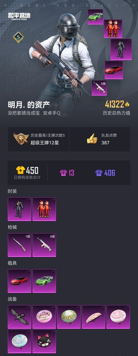 HPCMW3299892和平精英账号详情图12