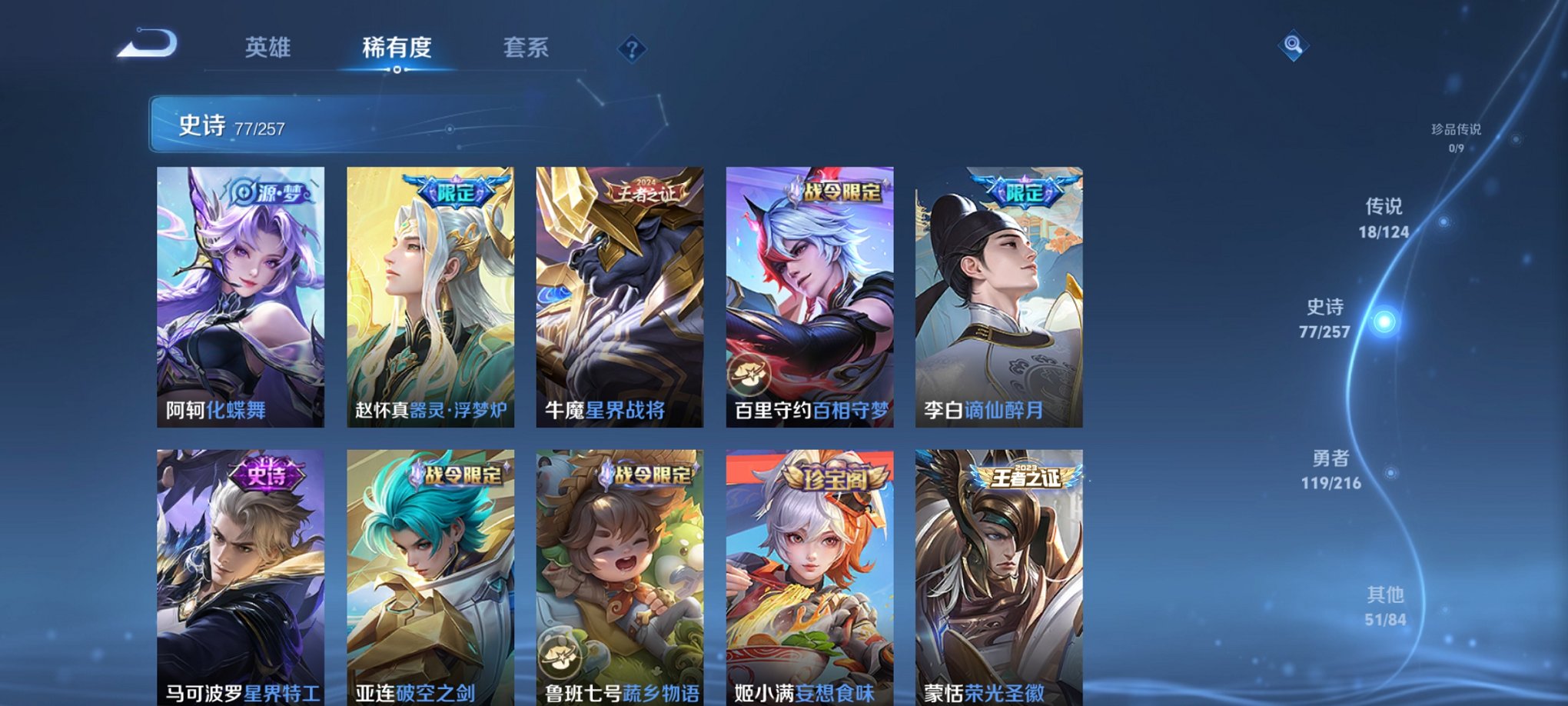 WZCMW3230454王者荣耀账号详情图4