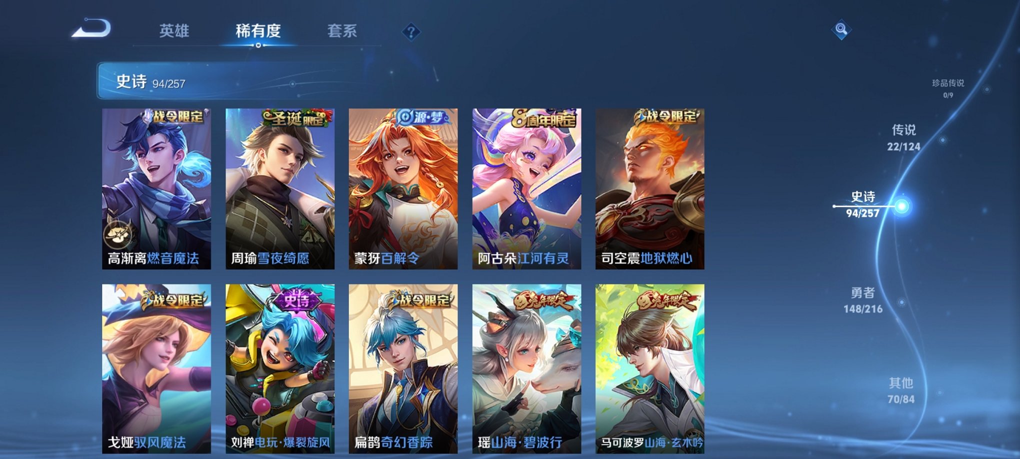 WZCMW3230538王者荣耀账号详情图8