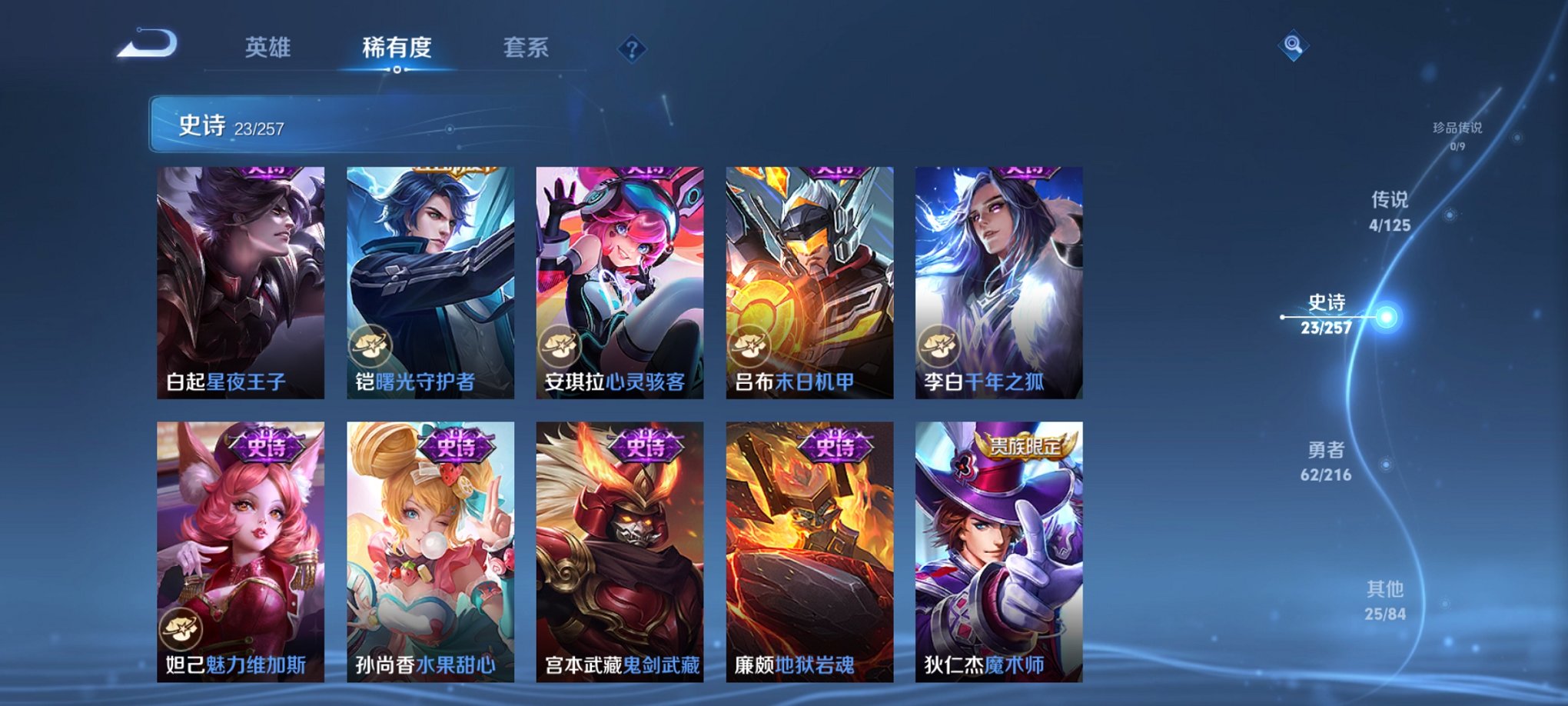 WZCMW3234257王者荣耀账号详情图3