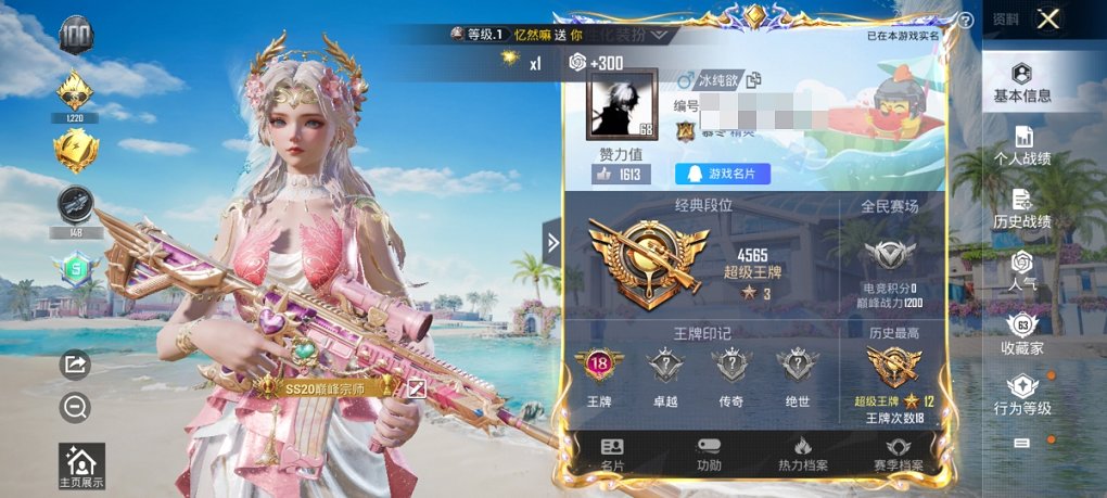 HPCMW3306627和平精英账号详情图6 HPCMW3306627和平精英账号详情图6