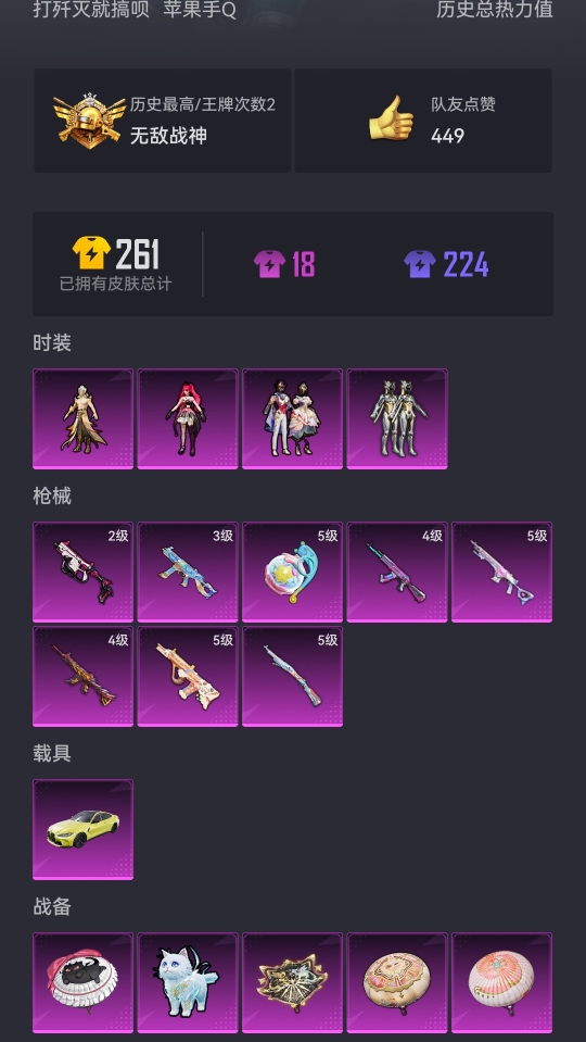 HPCMW3307608和平精英账号详情图16