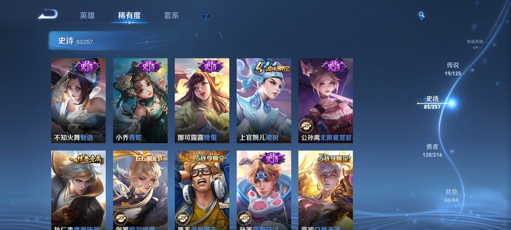 WZCMW3240302王者荣耀账号详情图5